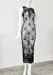 Transparentes Tüllkleid von D&G