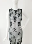 Transparentes Tüllkleid von D&G