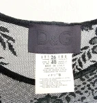 Transparentes Tüllkleid von D&G