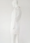 Edun Kleid mit Lochstickerei