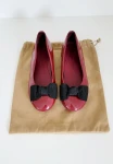 Festliche Burberry Ballerinas