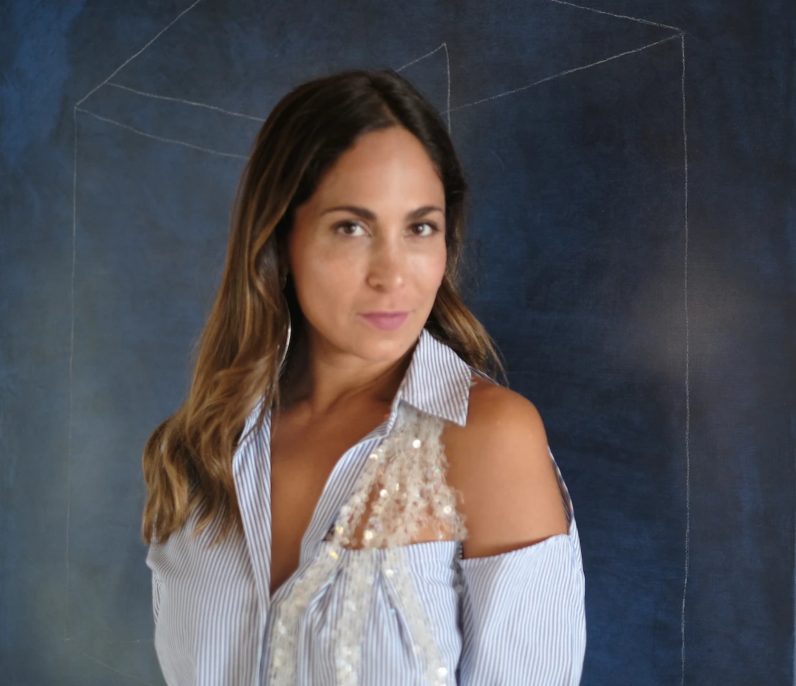 LIEU STAEHELIN  Bluse mit Pailletten | Marché LOOP