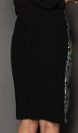 LIEU STAEHELIN  Jupe mit Stickerei