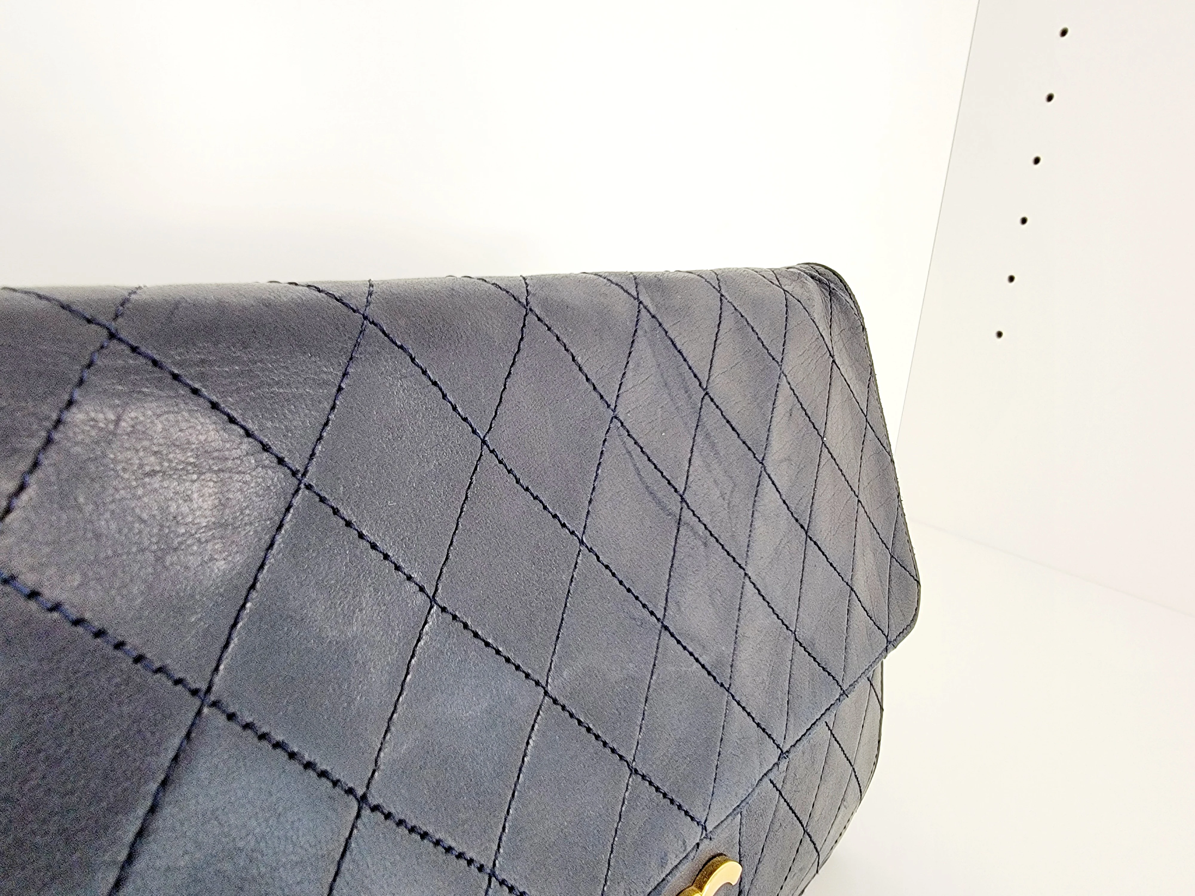 Chanel Single Flap Vintage Night Blue | LOOP Marketplace