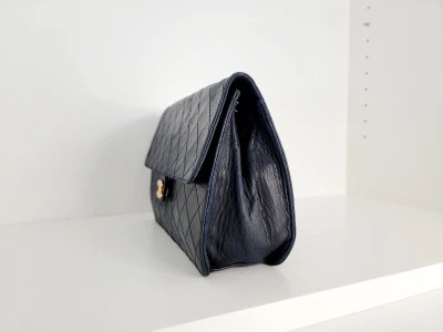 Chanel Single Flap Vintage Night Blue | LOOP Marketplace