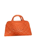 Chanel Bowling Caviar Leather Bag