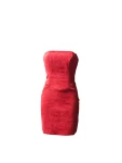 Jitrois Mini Leather Dress
