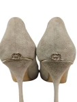 Gucci Suede Peeptoe Shoes