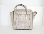 Celine Micro Luggage Bag Python