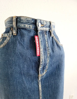 DSQUARED Maxi Jeans Rock | LOOP Marketplace