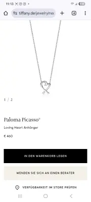 Tiffany & Co. Loving Heart Halsband | LOOP Marketplace