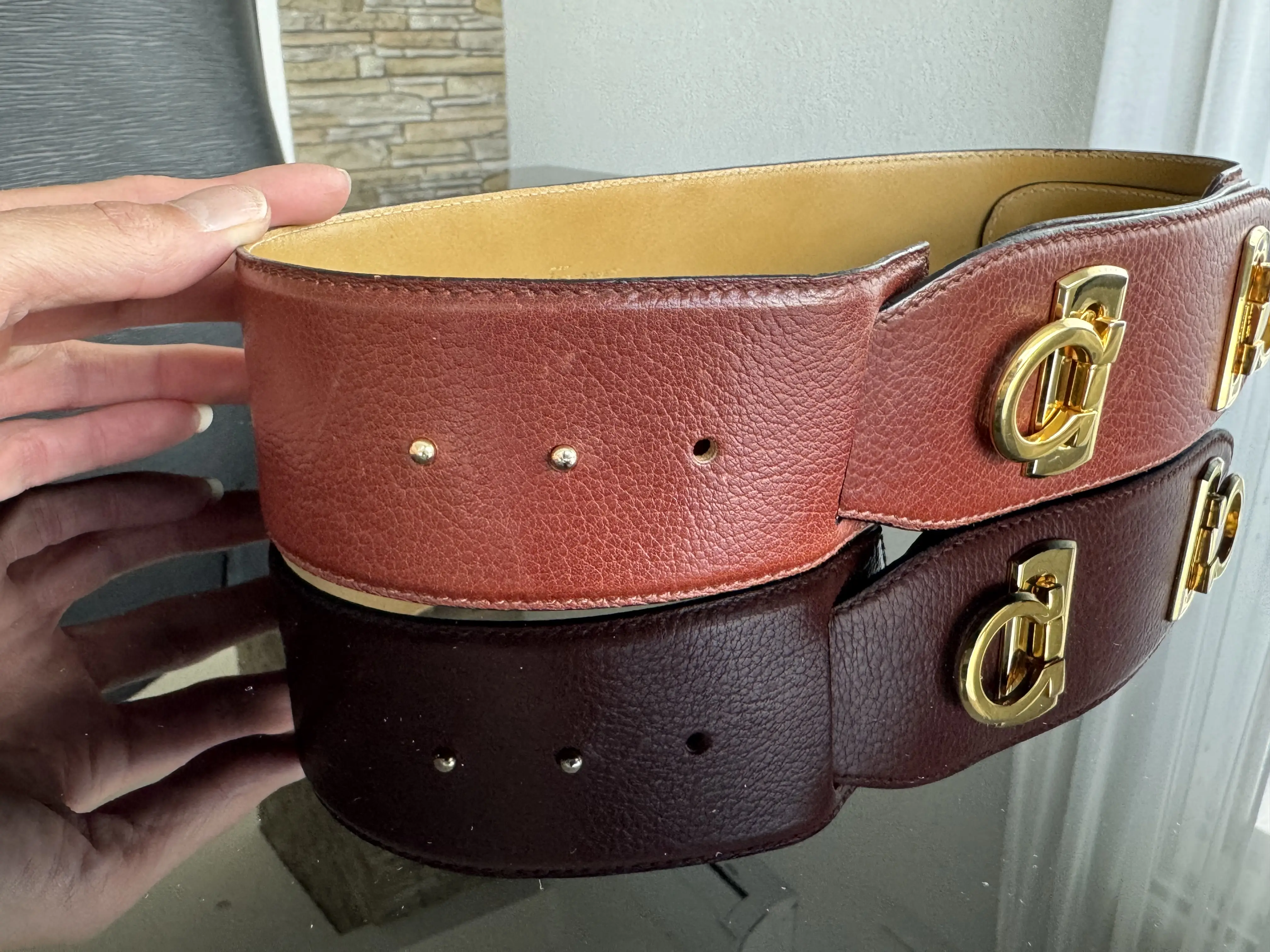 Ferragamo Taillen-Gürtel, | LOOP-Marktplatz