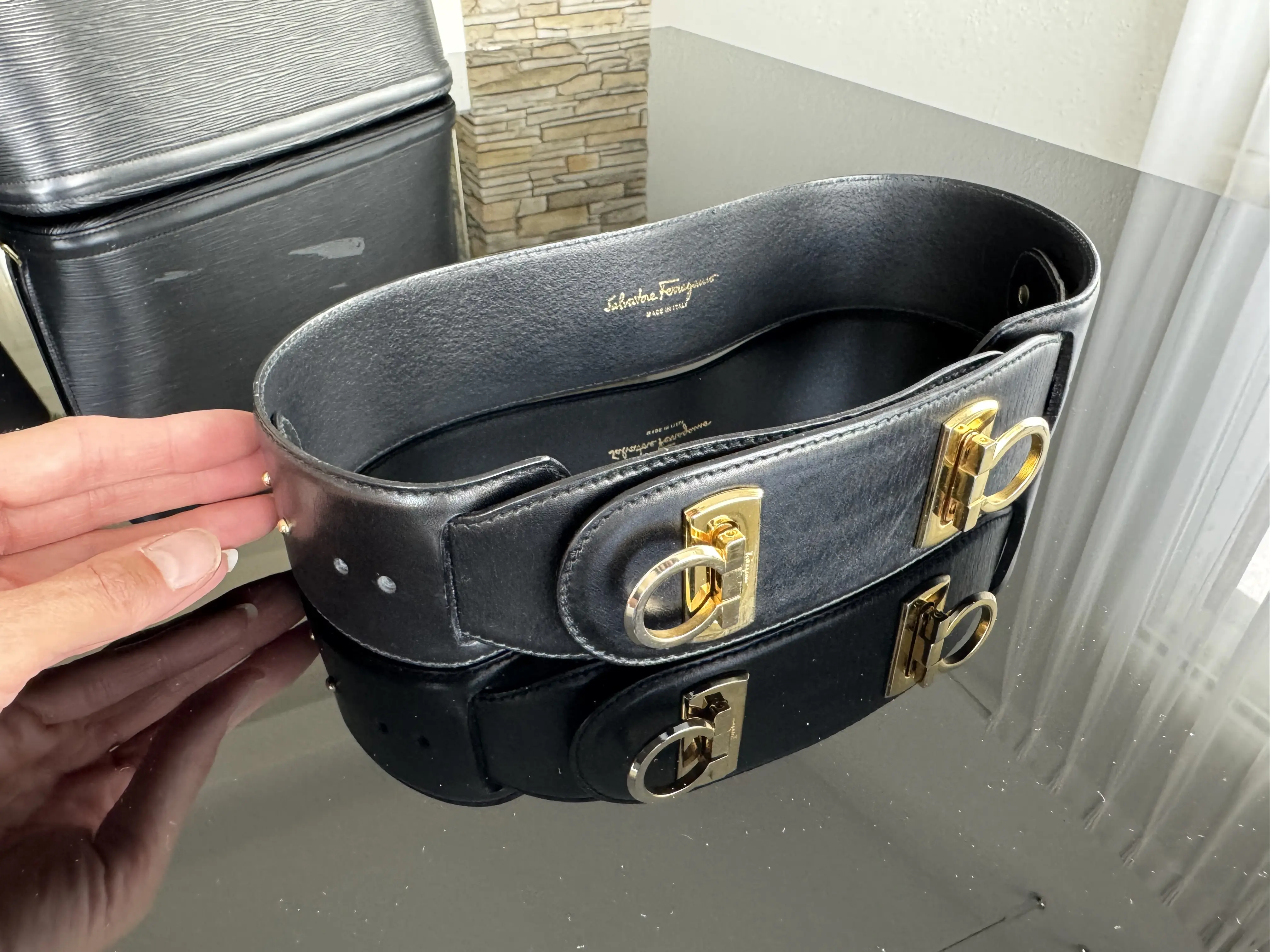 Ferragamo Taillen-Gürtel | LOOP Marketplace