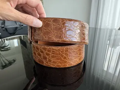 Prada Taillen-Gürtel, Alligator-Leder | LOOP Marketplace