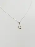 Tiffany & Co. Open Teardrop Halskette