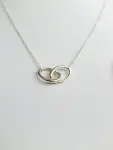 Tiffany & Co. Halskette zwei Ringe