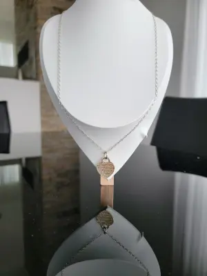 Lange Tiffany & Co. Halskette mit Herz | LOOP-Marktplatz