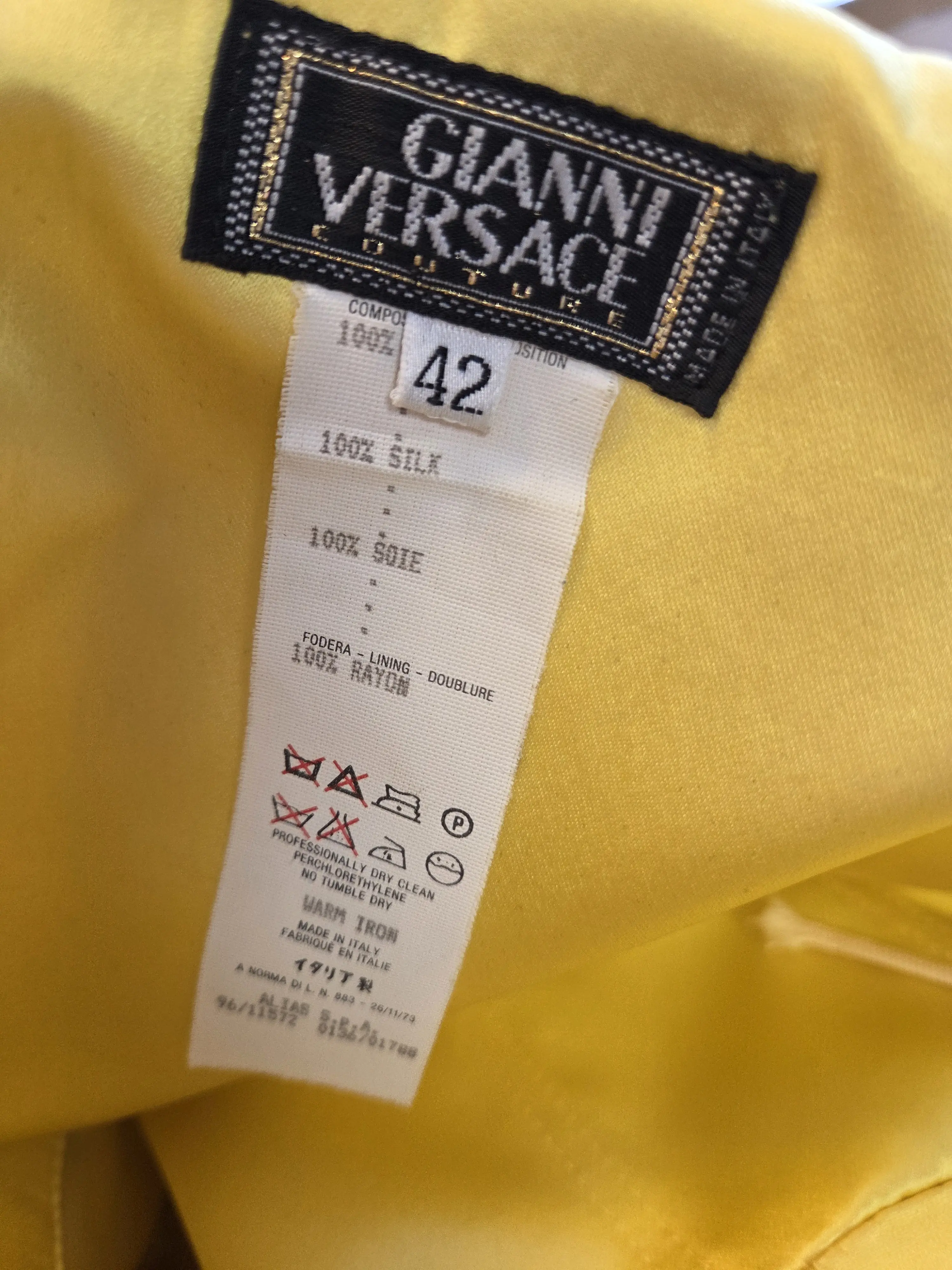 Gianni Versace Silk Dress | LOOP-Marktplatz