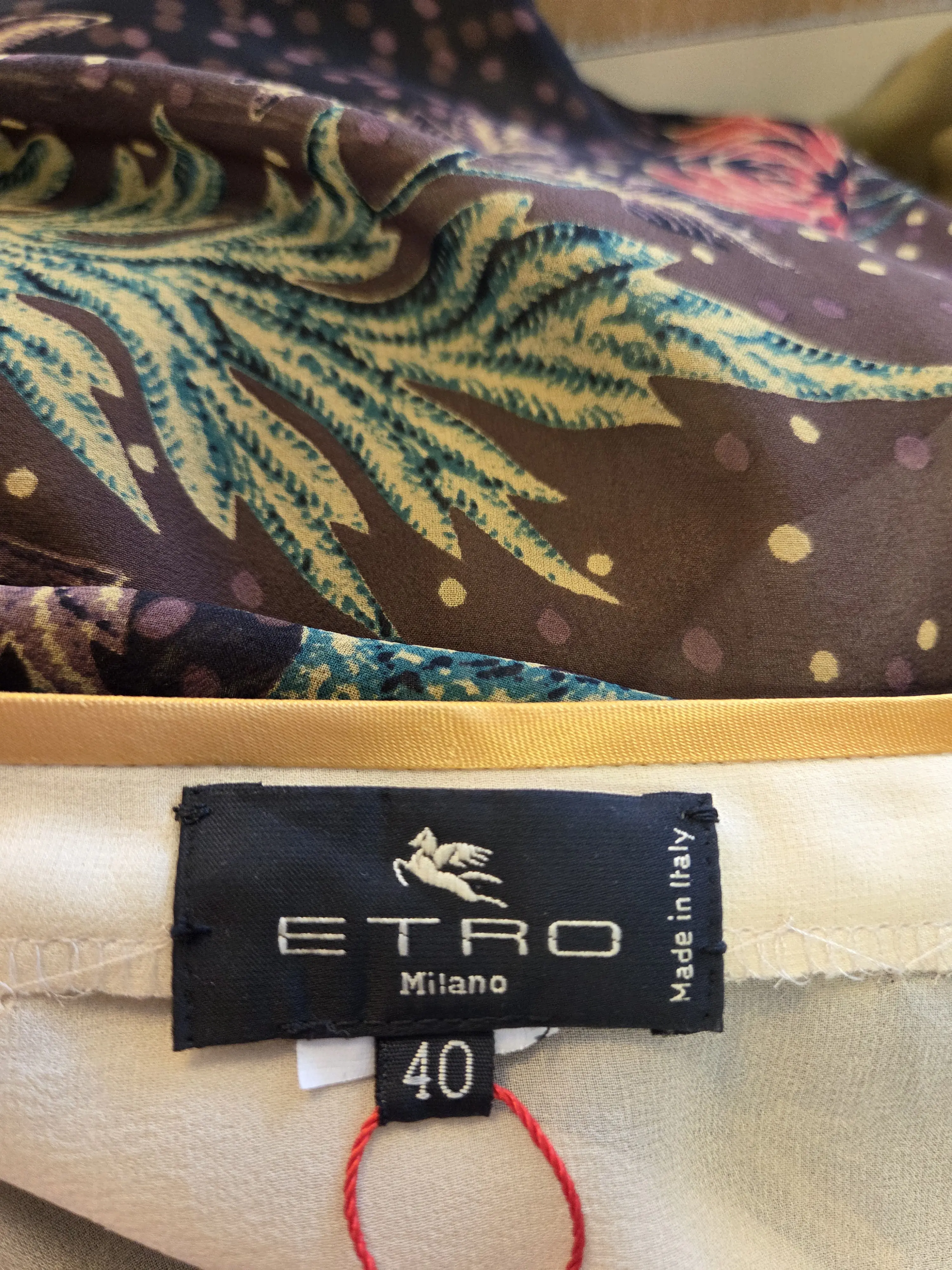 ETRO silk skirt | LOOP-Marktplatz