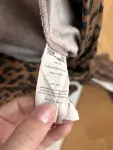 Animal print dress