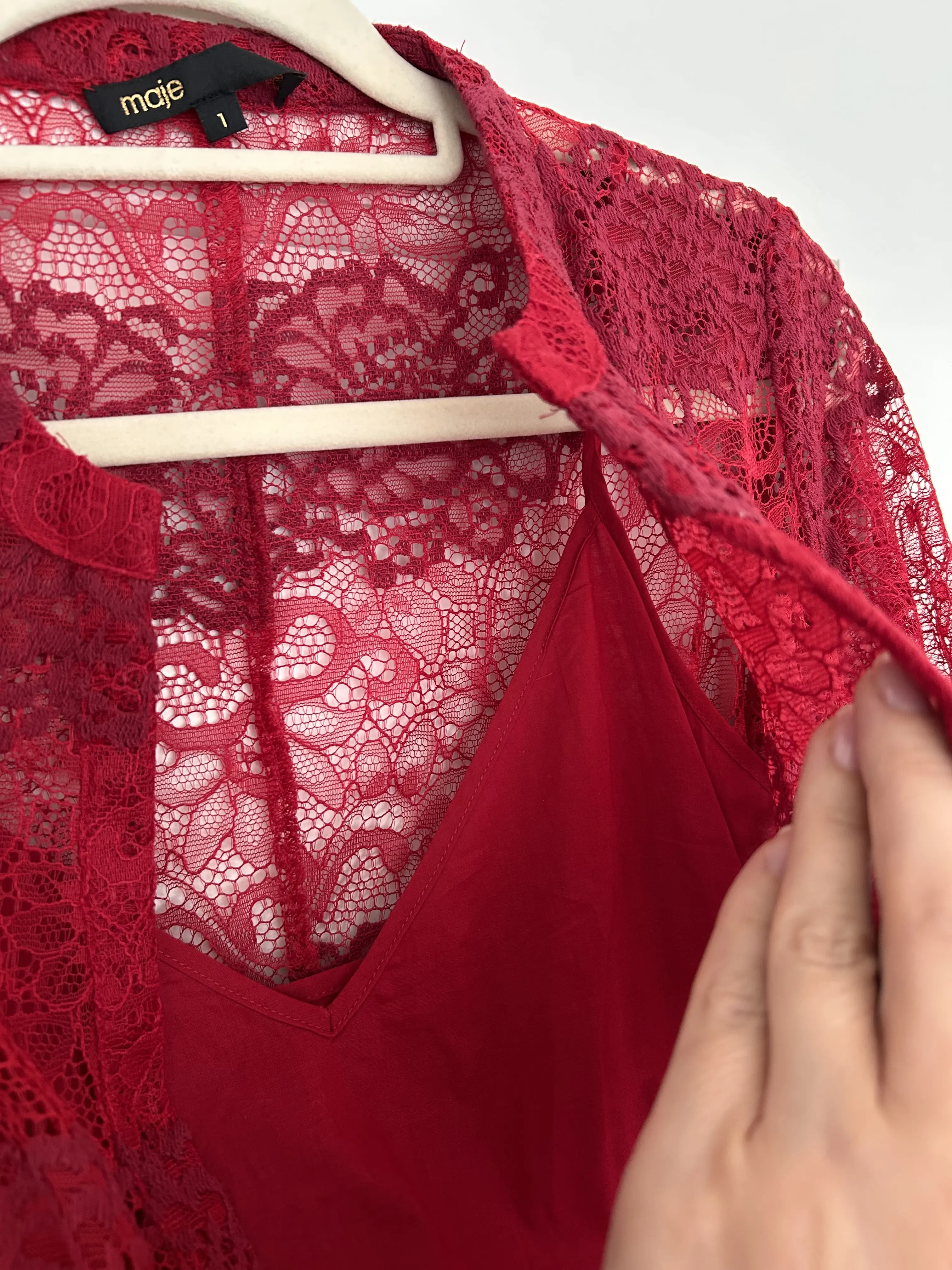 Maje lace dress | LOOP-Marktplatz