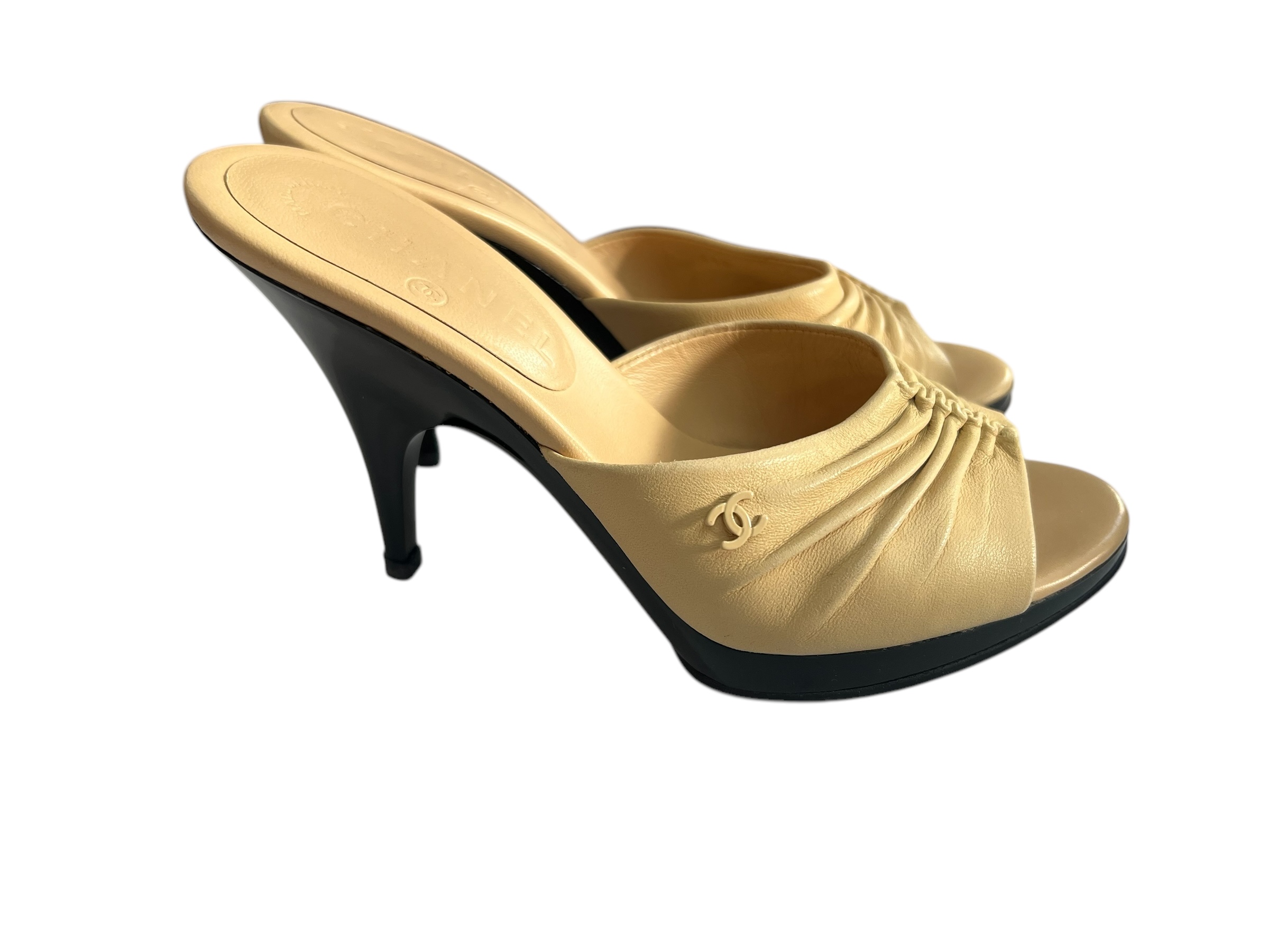 Chanel high heel sandals
