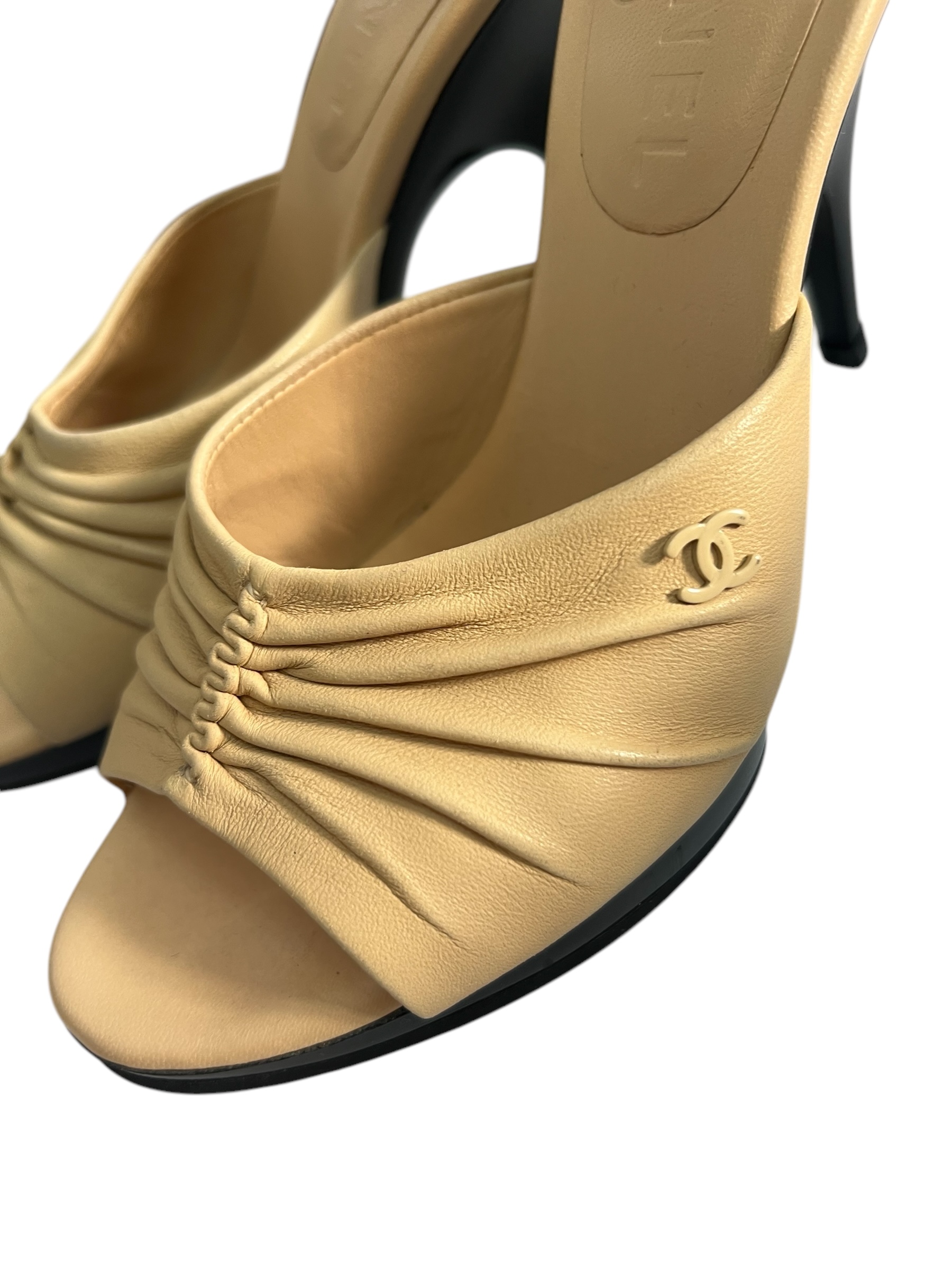 Chanel high heel sandals
