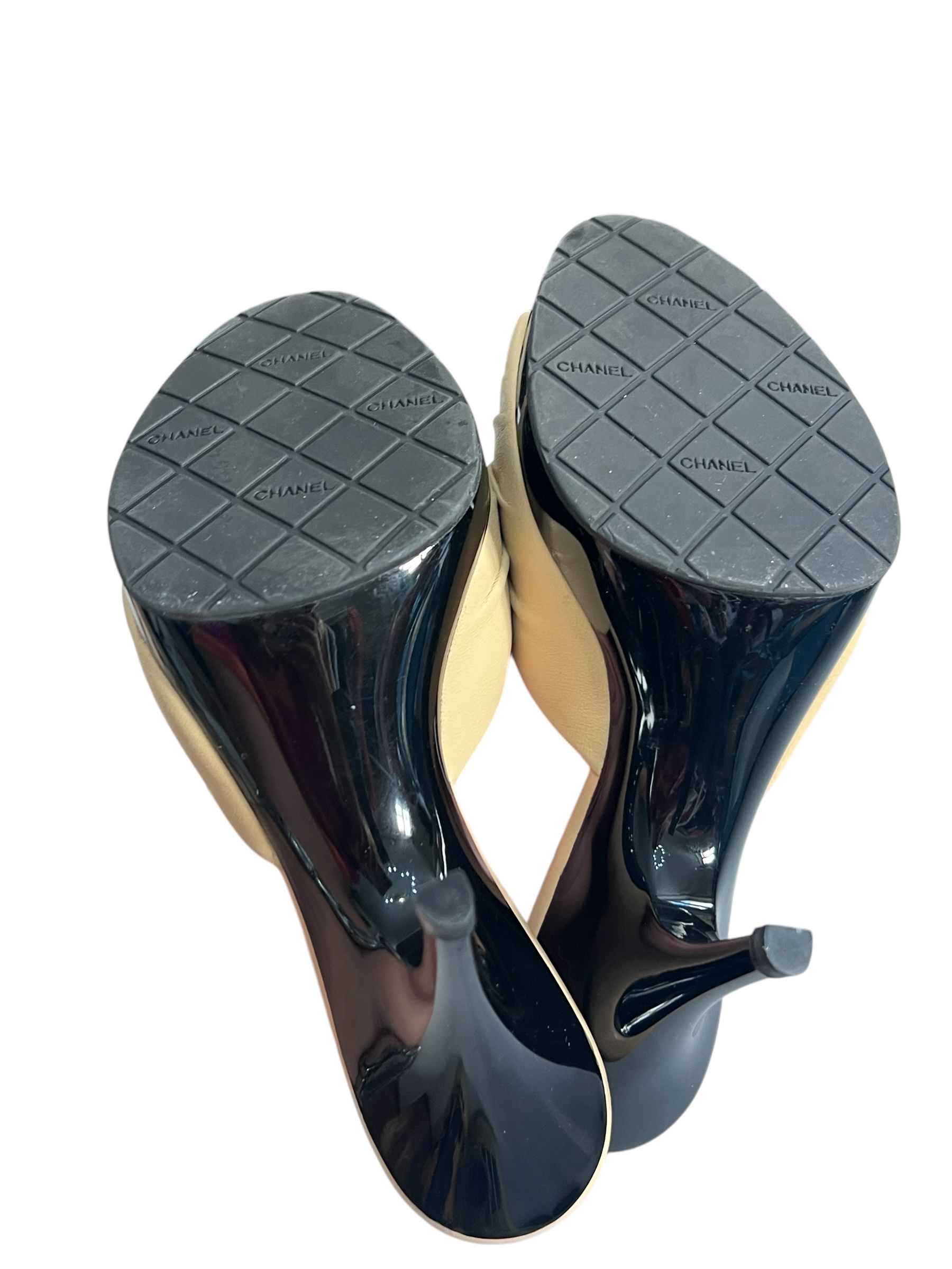 Chanel high heel sandals