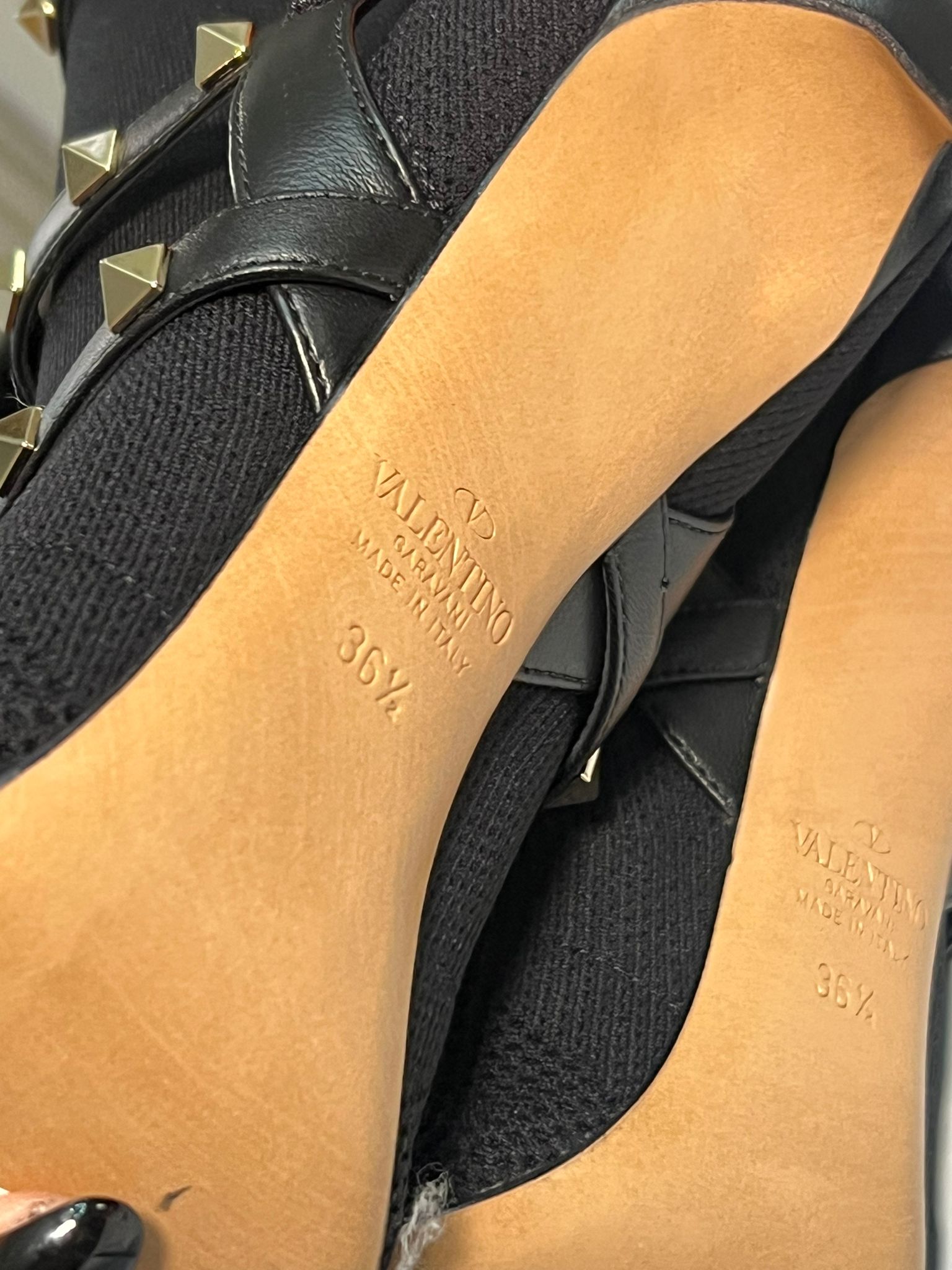 Valentino Rockstud ankle boots | Marché LOOP
