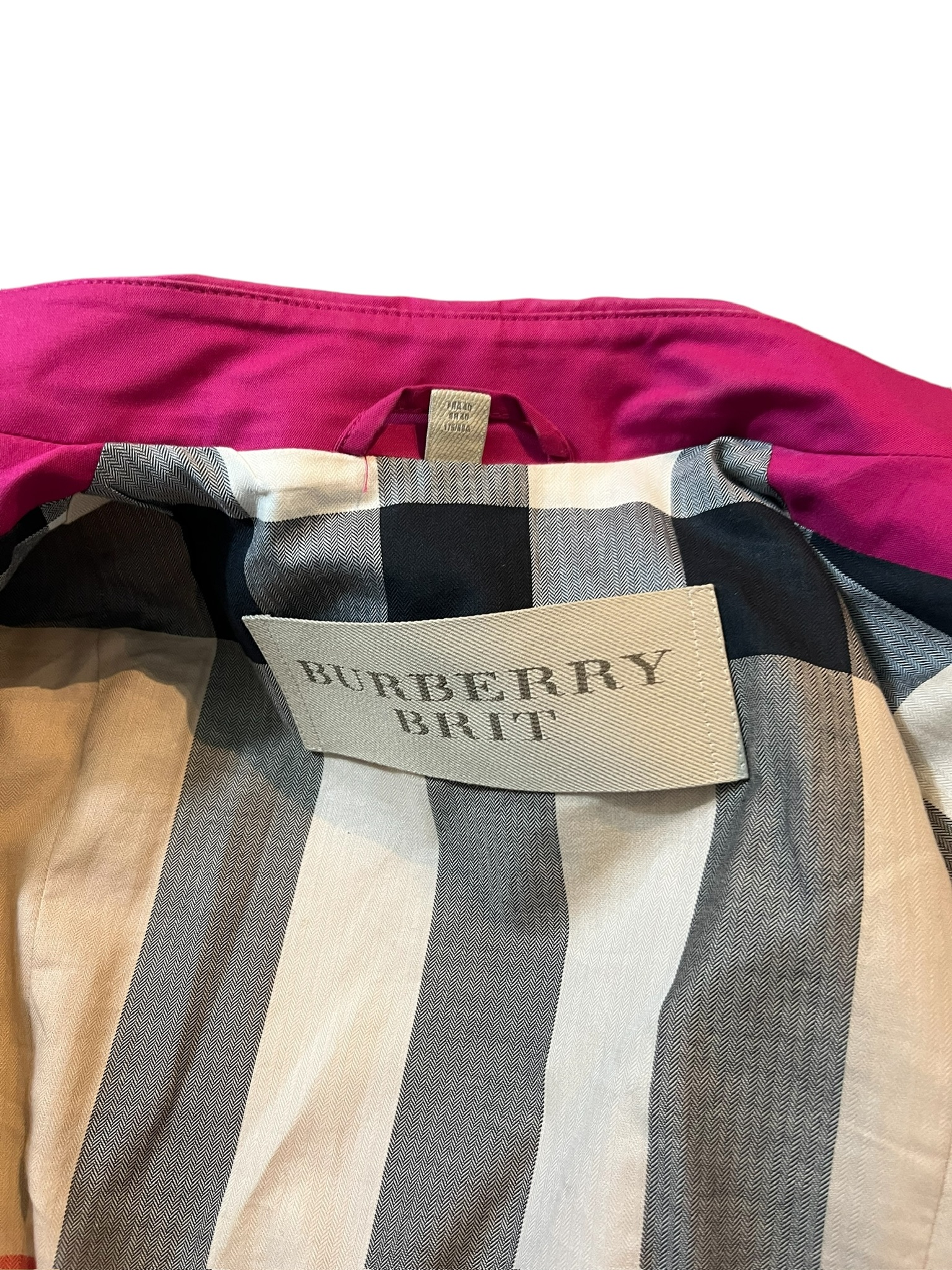 Short trench coat Burberry | Marché LOOP