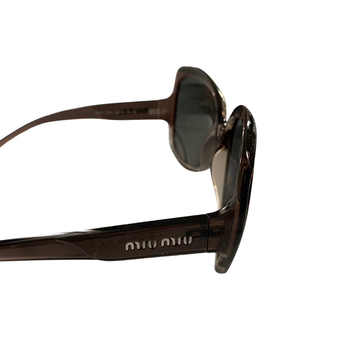 Brown Miu Miu glasses | Marché LOOP