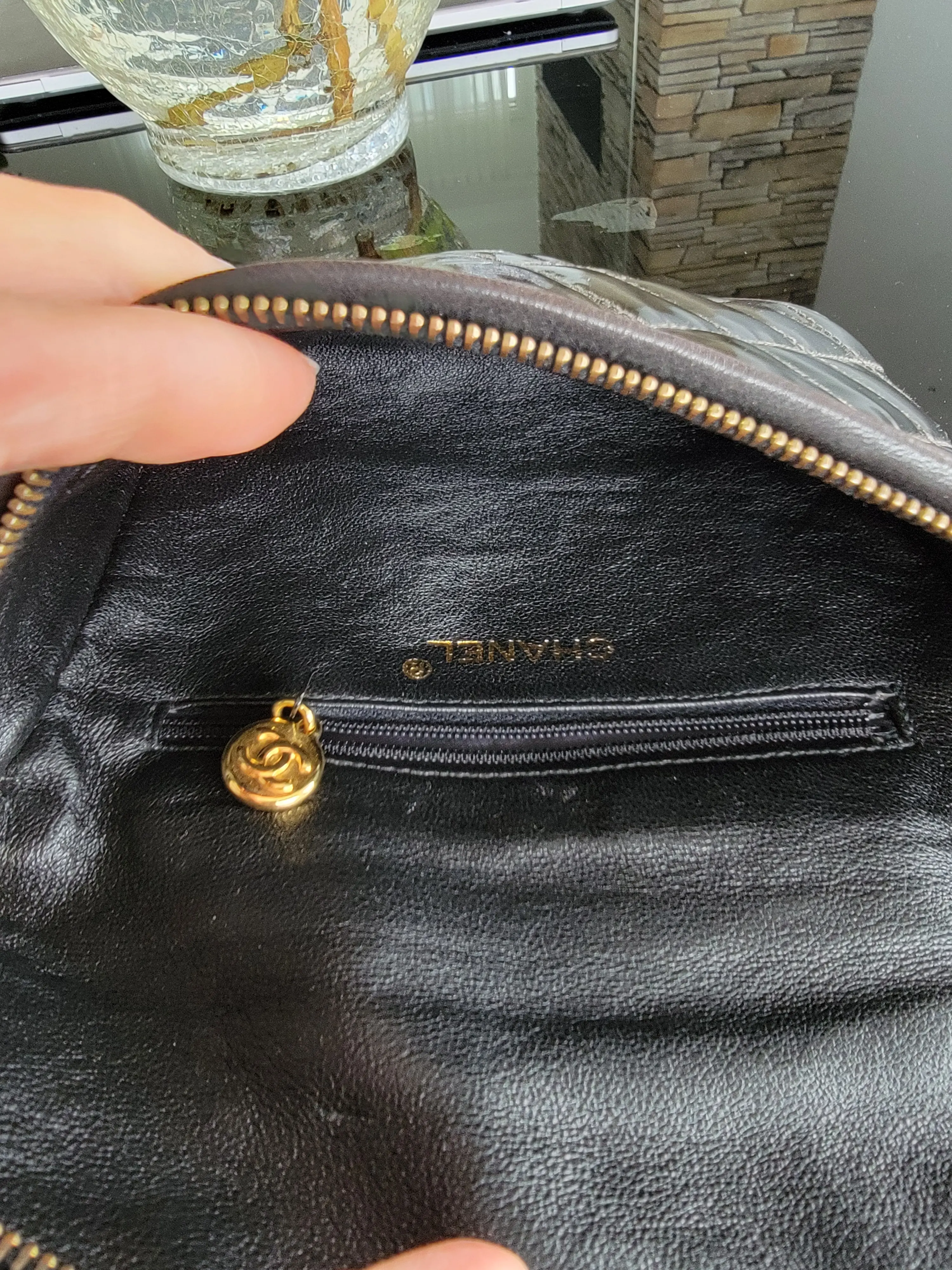 Chanel Gürteltasche Lackleder | Marché LOOP