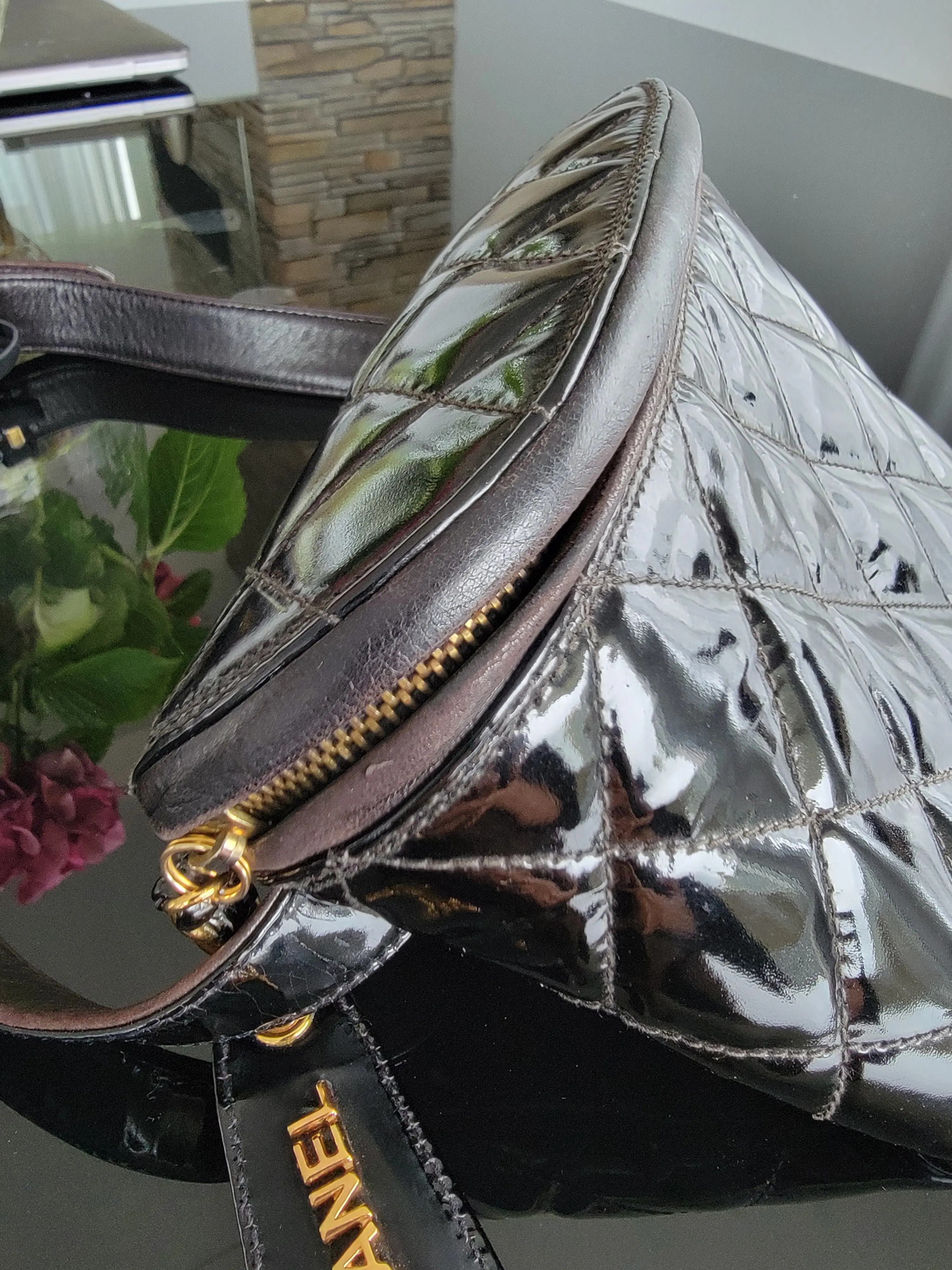 Chanel Gürteltasche Lackleder | Marché LOOP