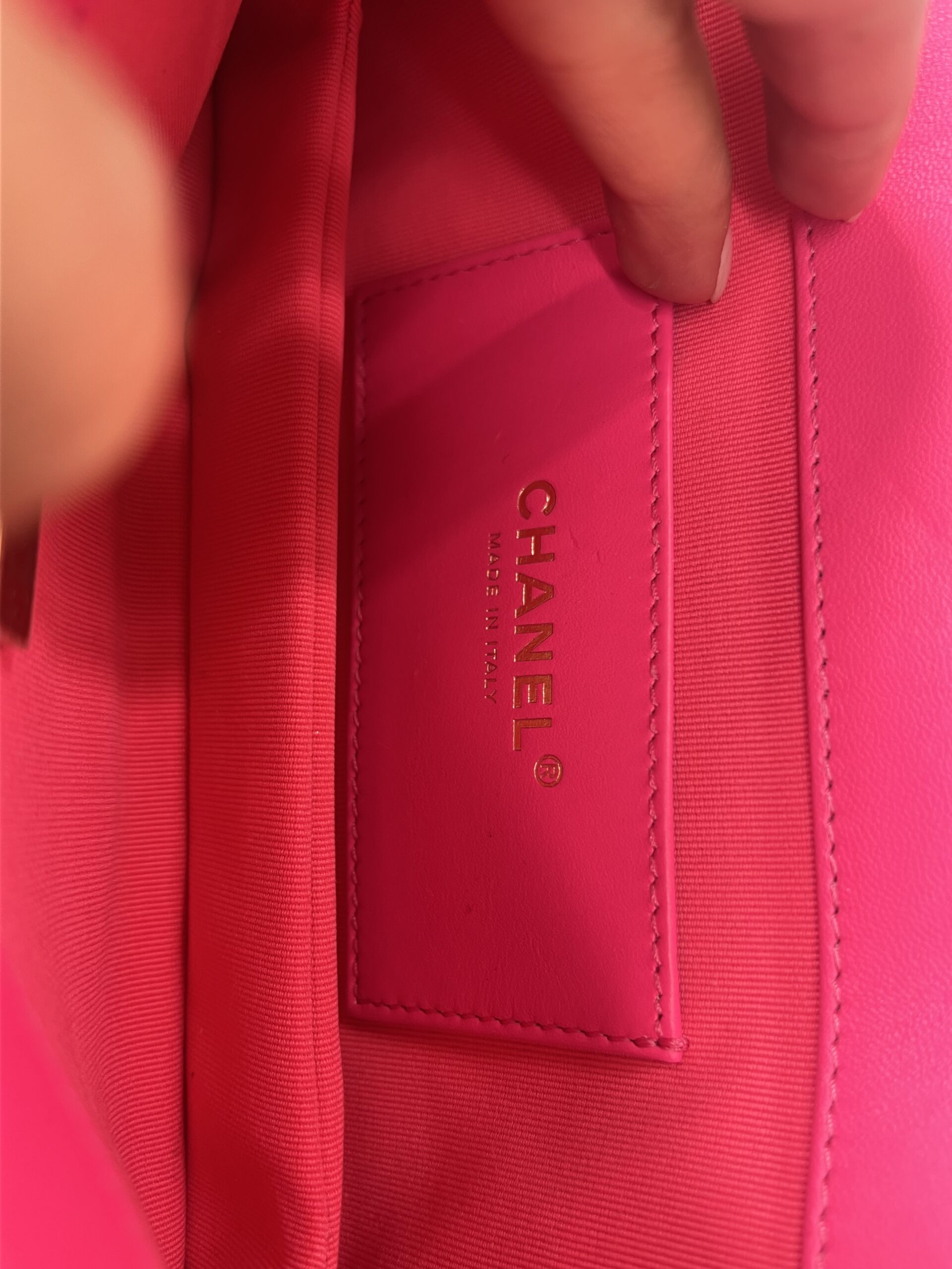Chanel baguette bag