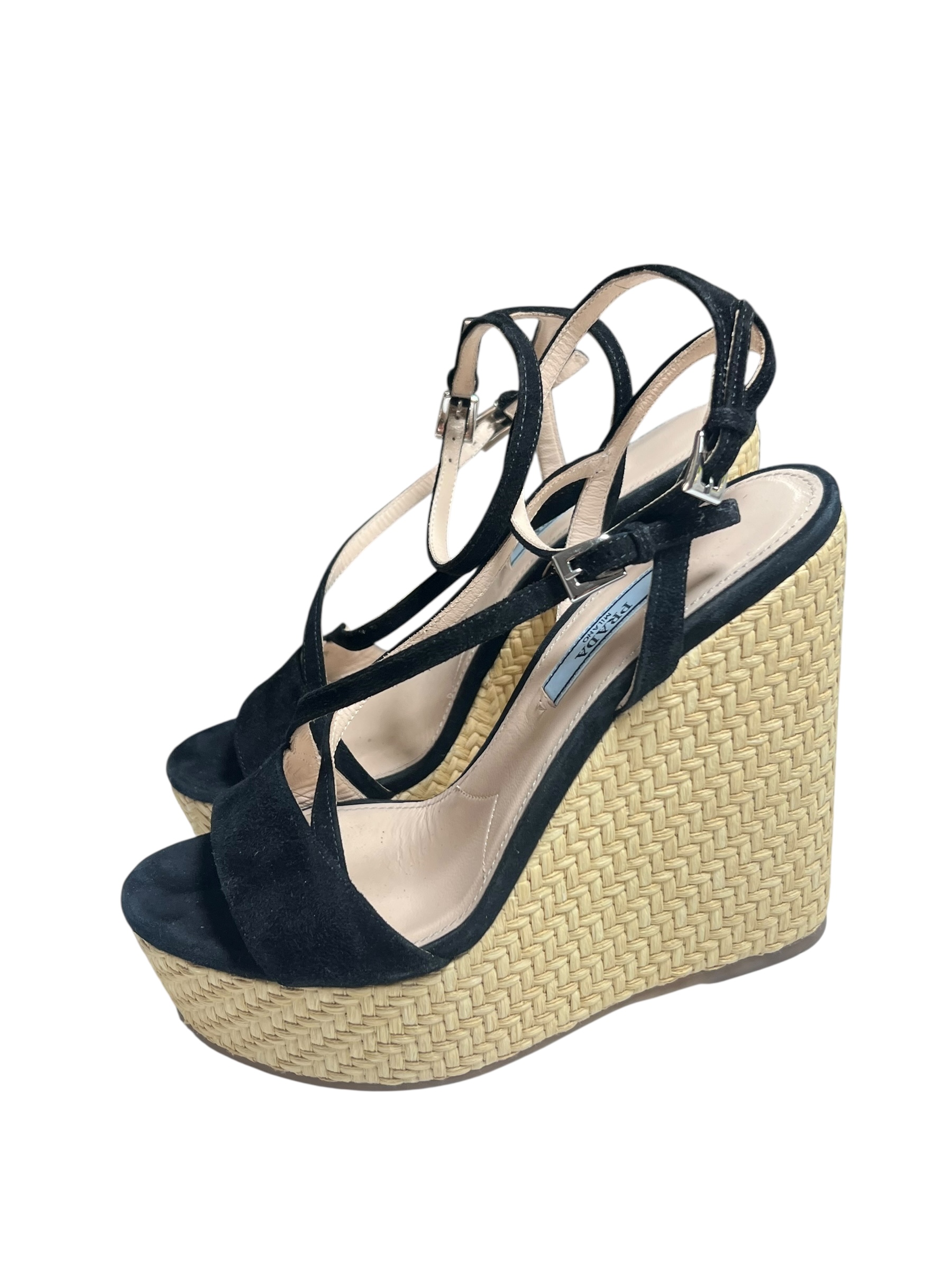 Prada wedge sandals | Marché LOOP