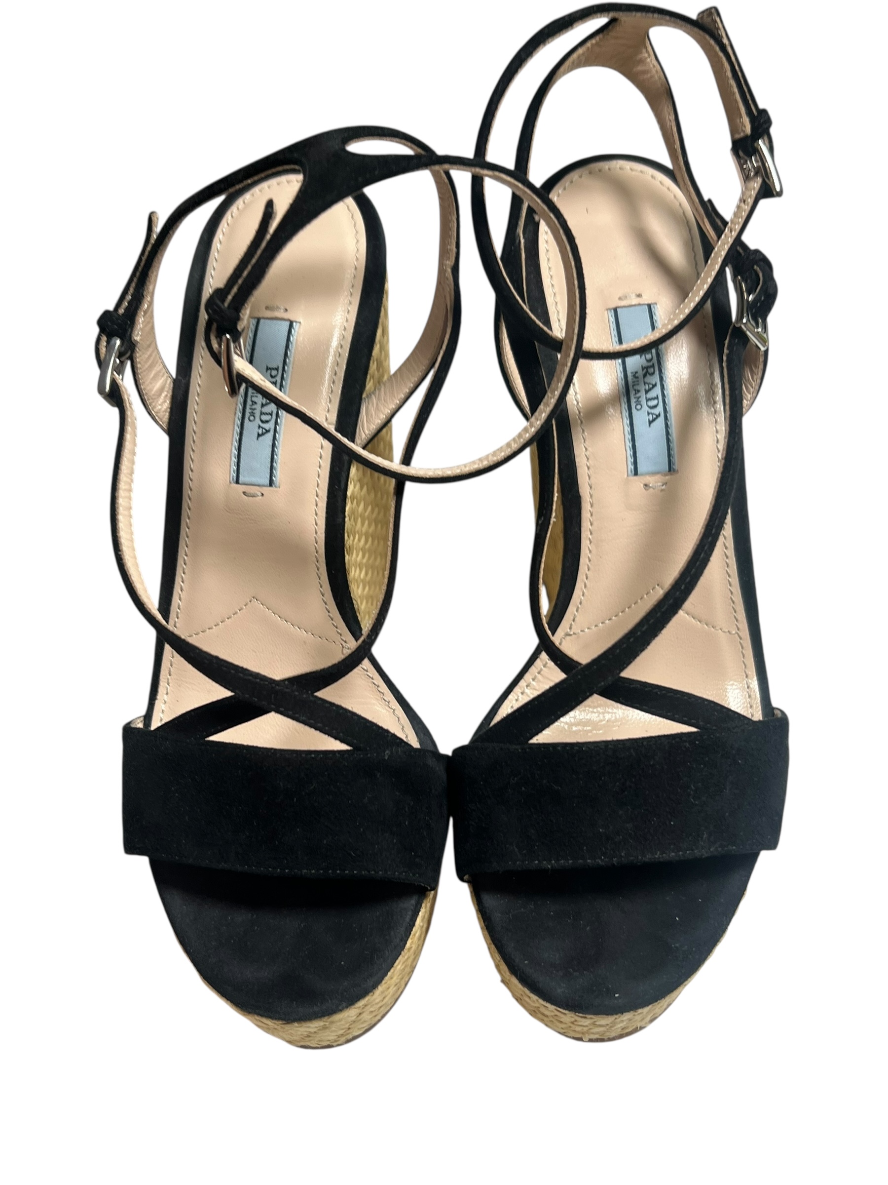 Prada wedge sandals | Marché LOOP