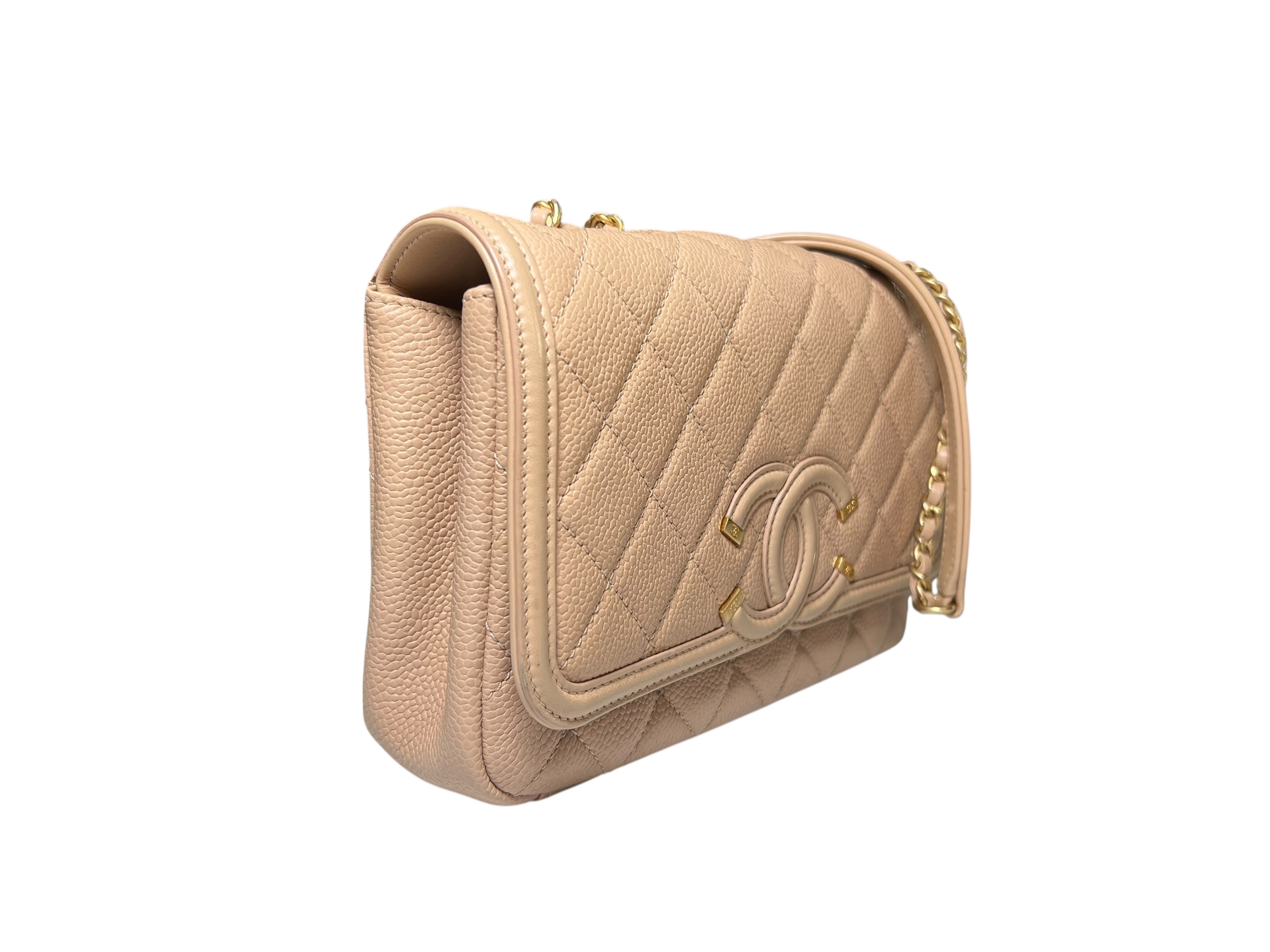 Beige Chanel Bag