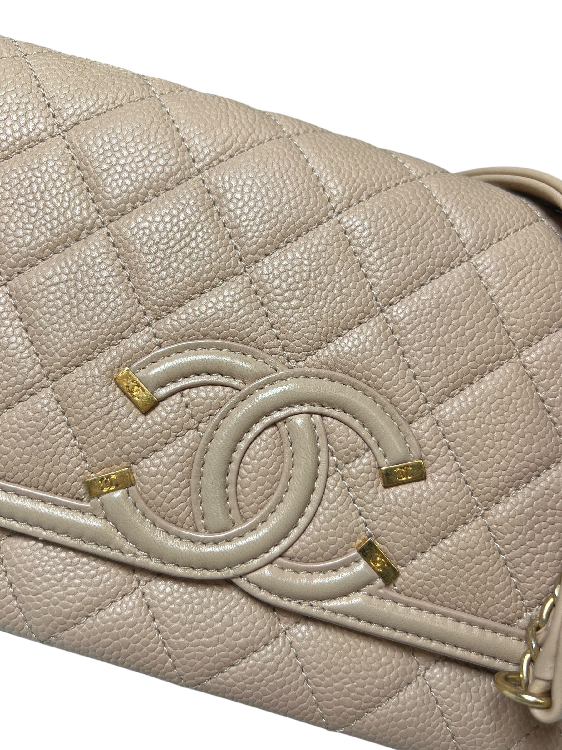 Beige Chanel Bag