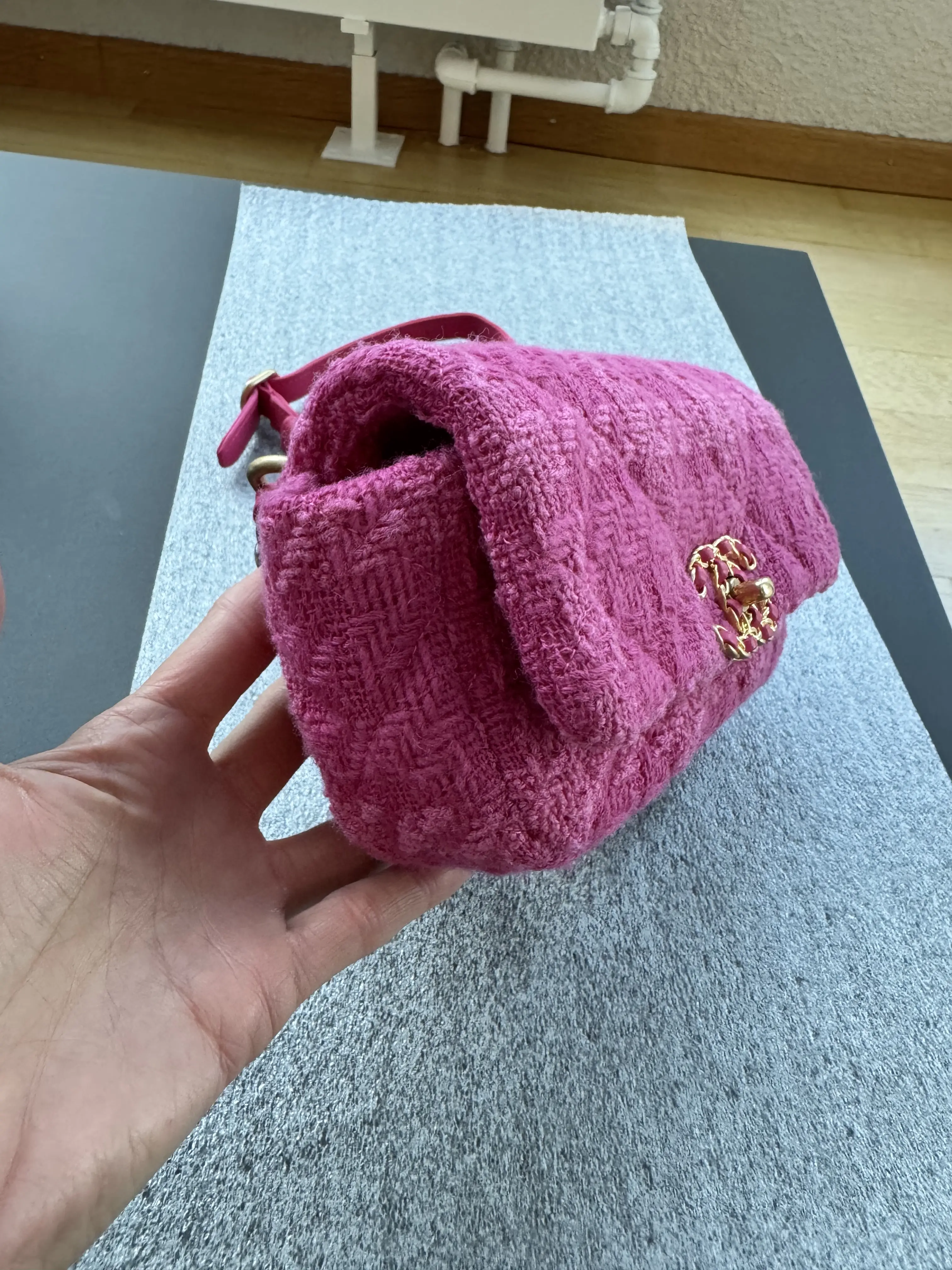 Chanel tweed Bauchtasche | Marché LOOP