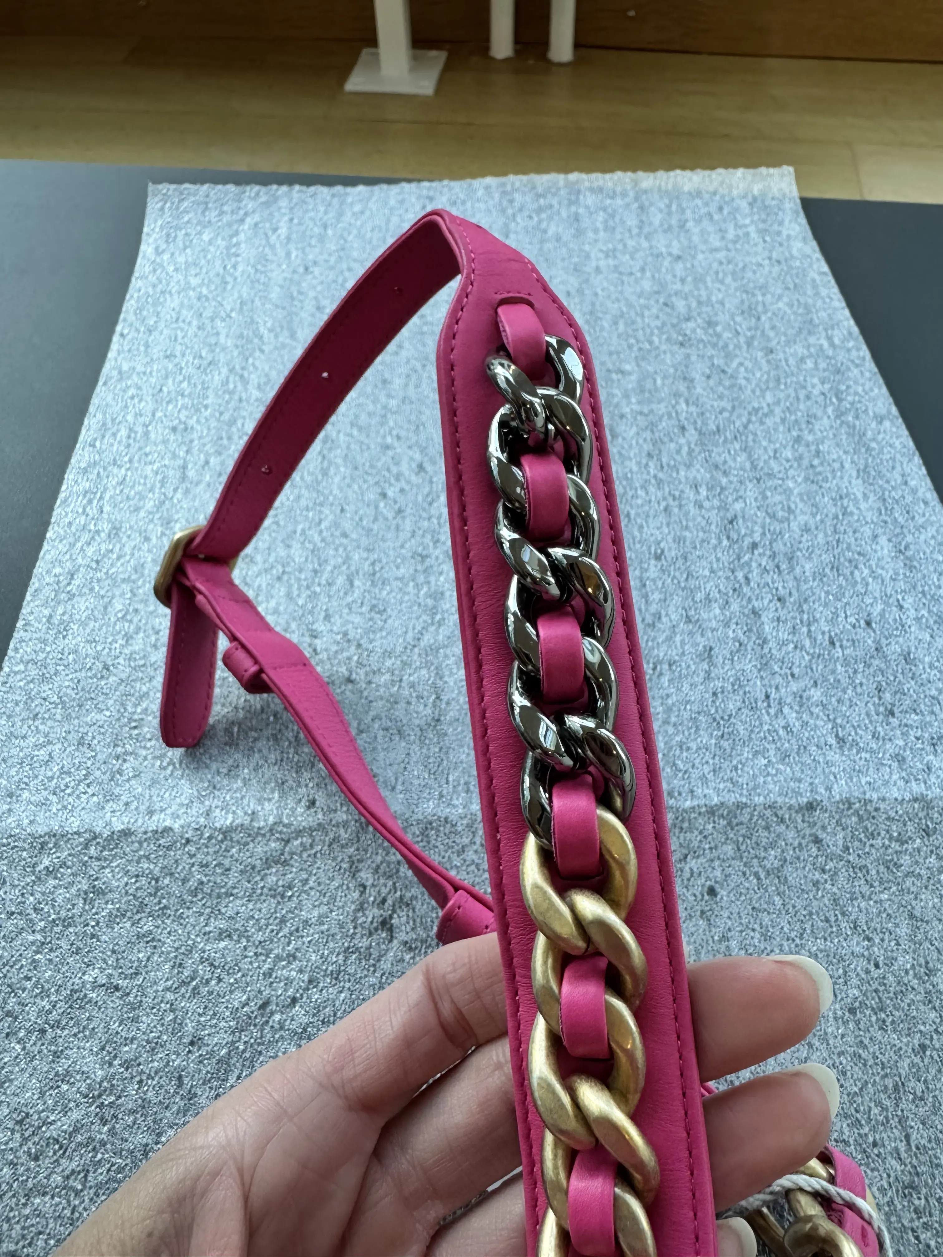 Chanel tweed Bauchtasche | Marché LOOP