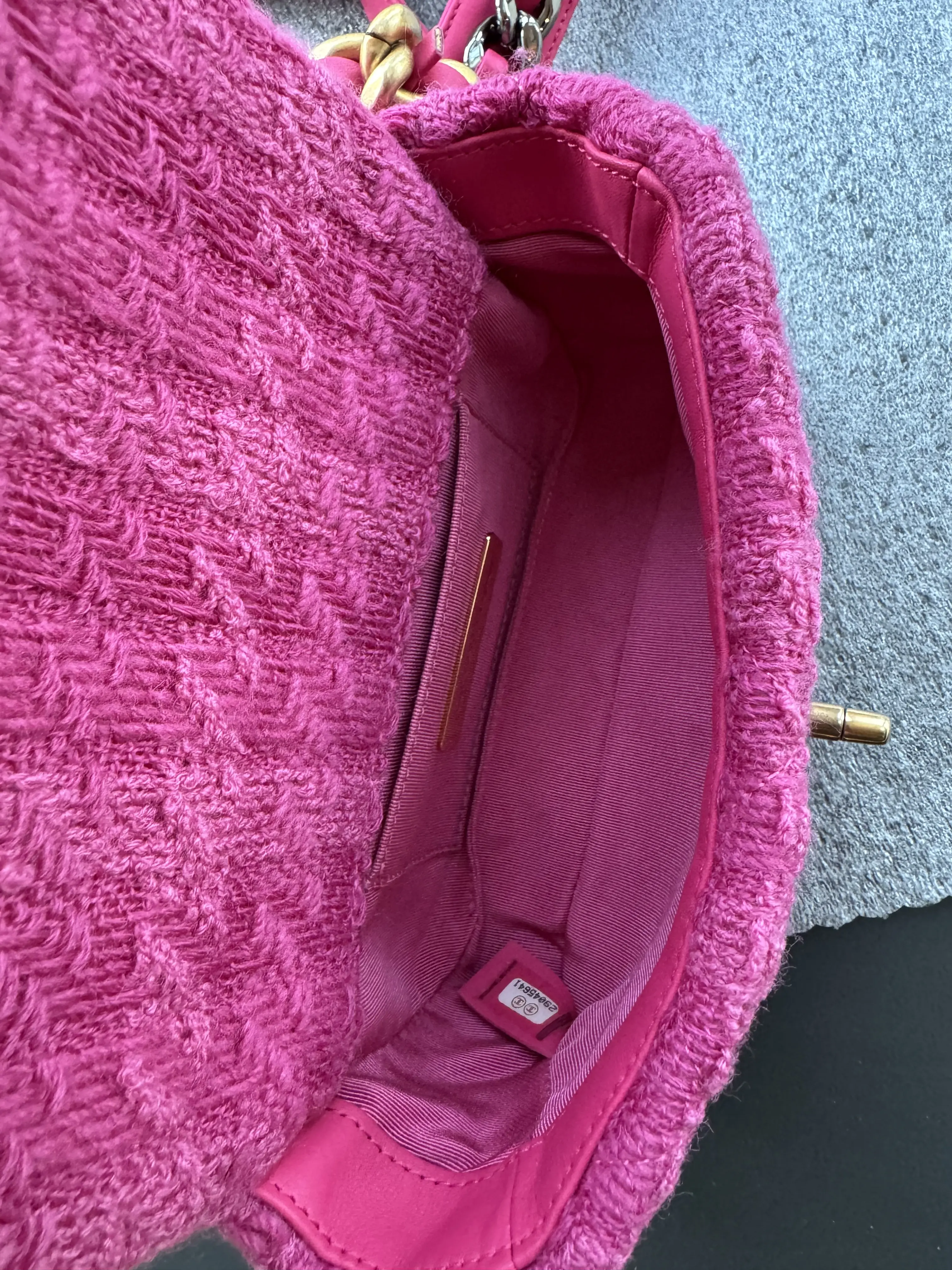 Chanel tweed Bauchtasche | Marché LOOP