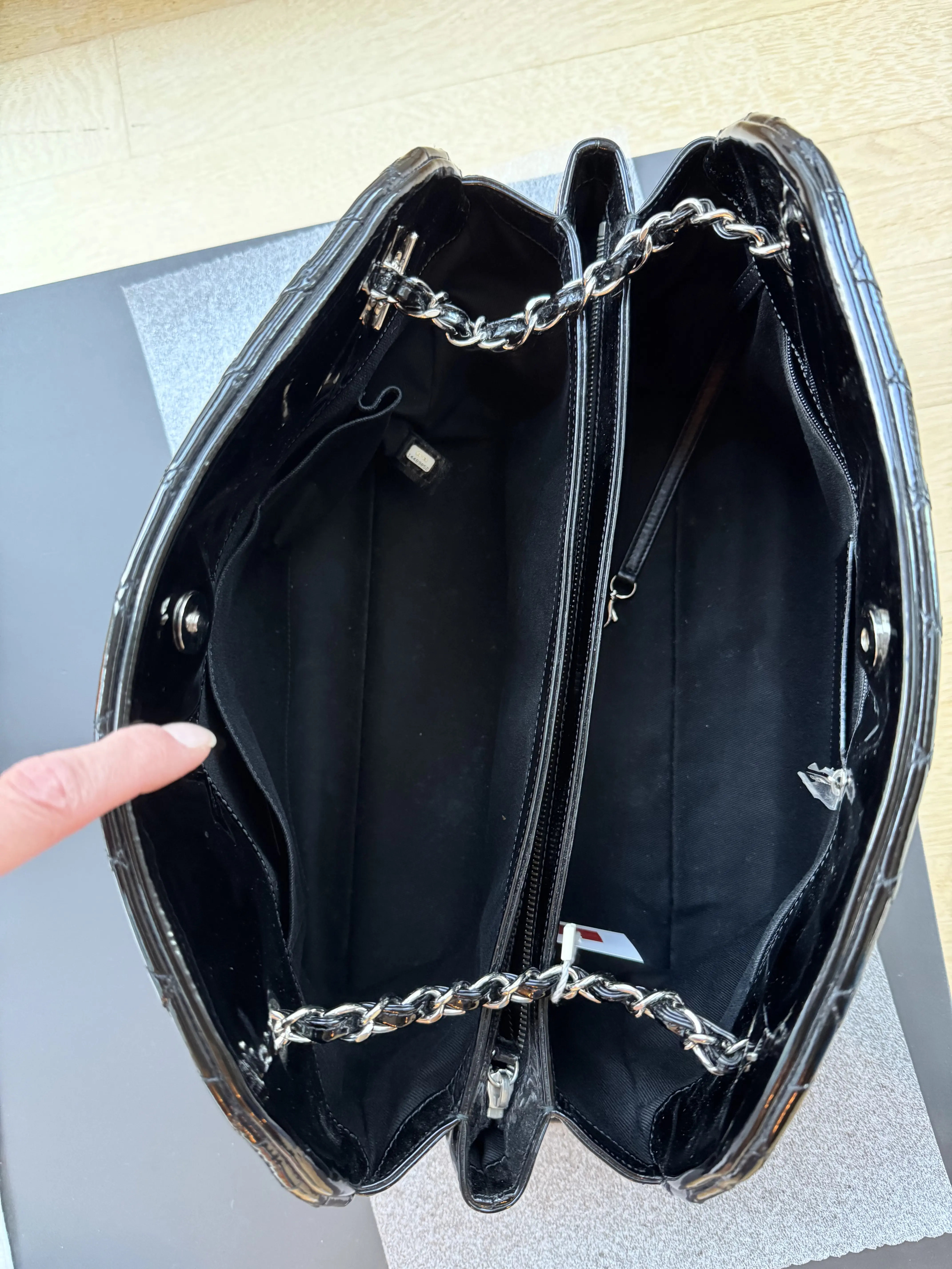 Große Chanel Bowling Tasche | Marché LOOP