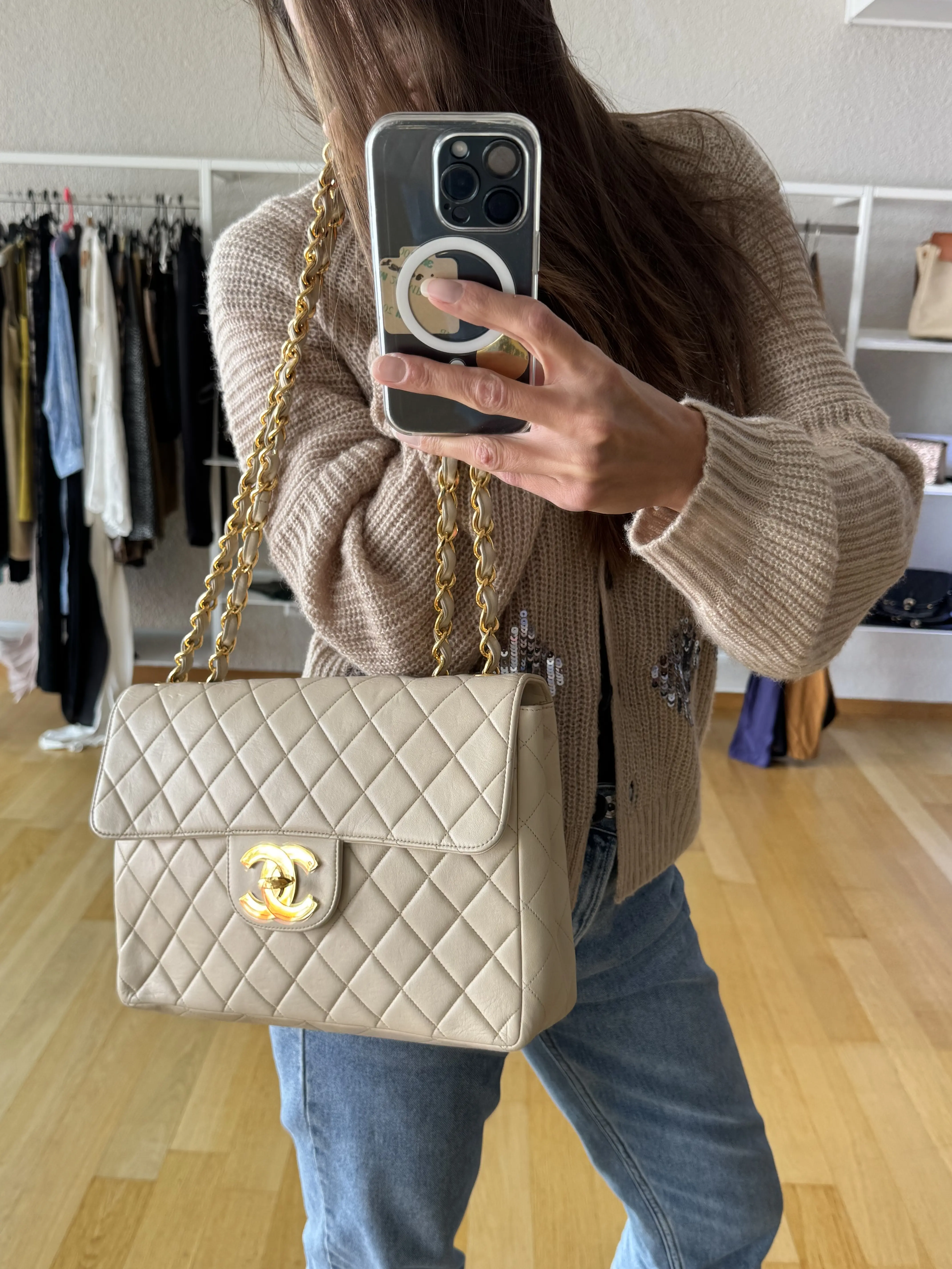 Ausserordentlich schöne Chanel Jumbo | Marché LOOP