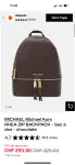 MICHAEL KORS Rhea Rucksack