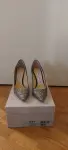 JIMMY CHOO ROMY 100 LIGHT MOCHA BLACK