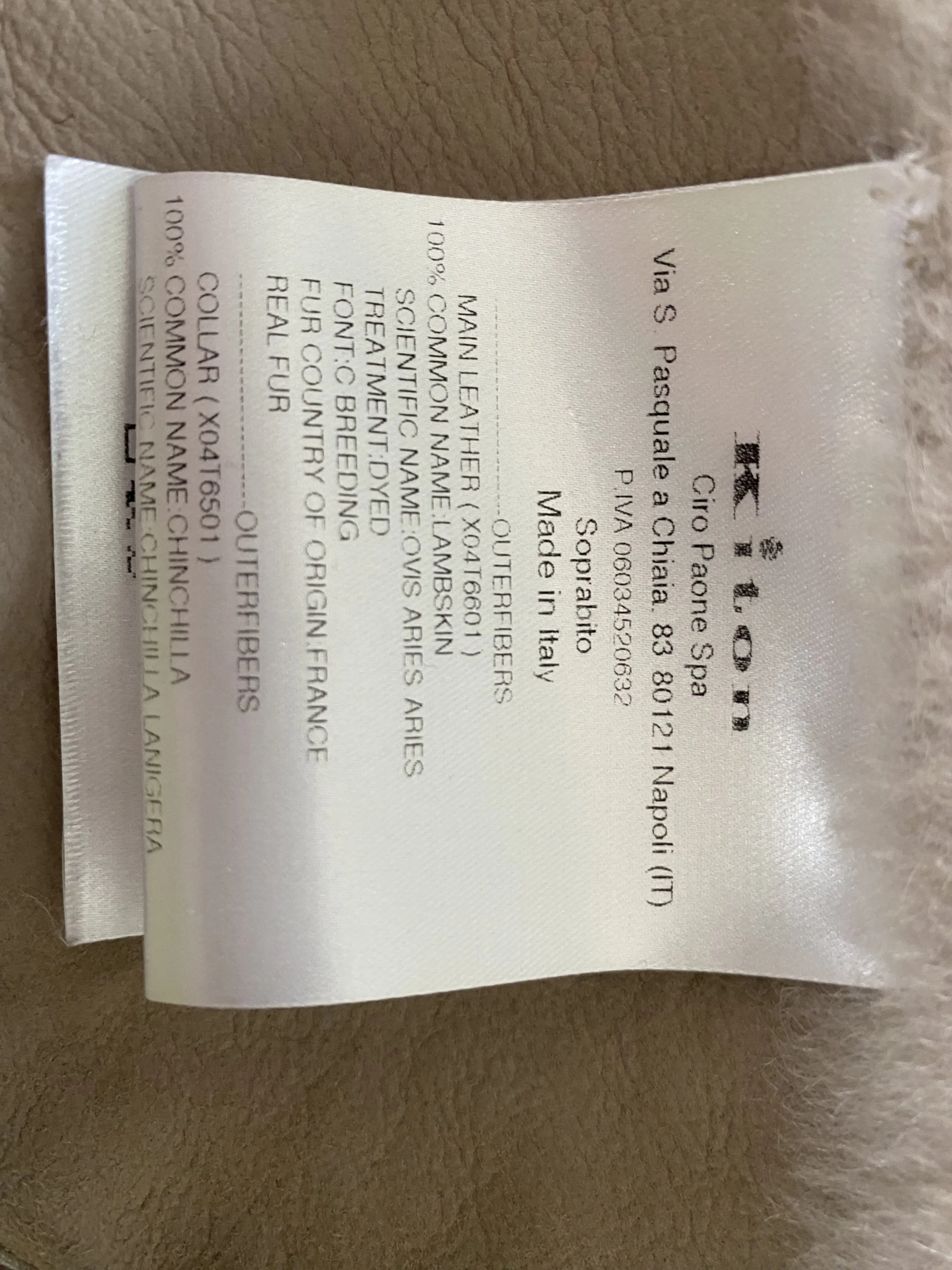 KITON Mantel aus Chinchilla | Marché LOOP