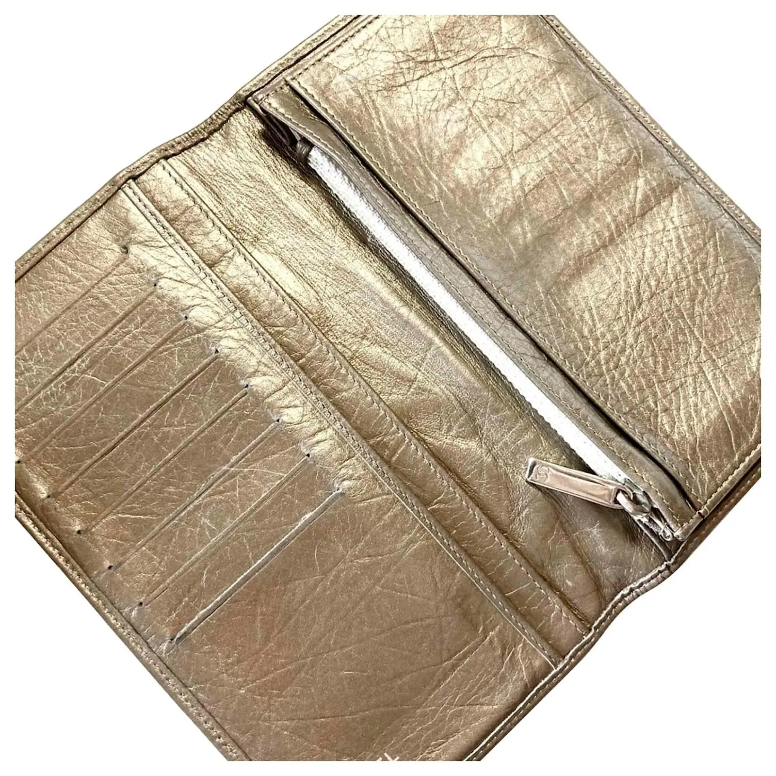 CHANEL Cambon Long wallet bronze | LOOP-Marktplatz