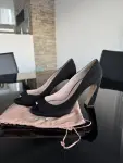 MIU MIU Wildleder Peeptoes
