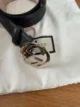 GUCCI Gürtel mit Doppel-G Schnalle