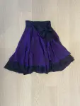 EMPORIO ARMANI Seiden-Wickelrock